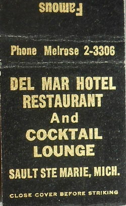 Del Mar Hotel - Matchbook